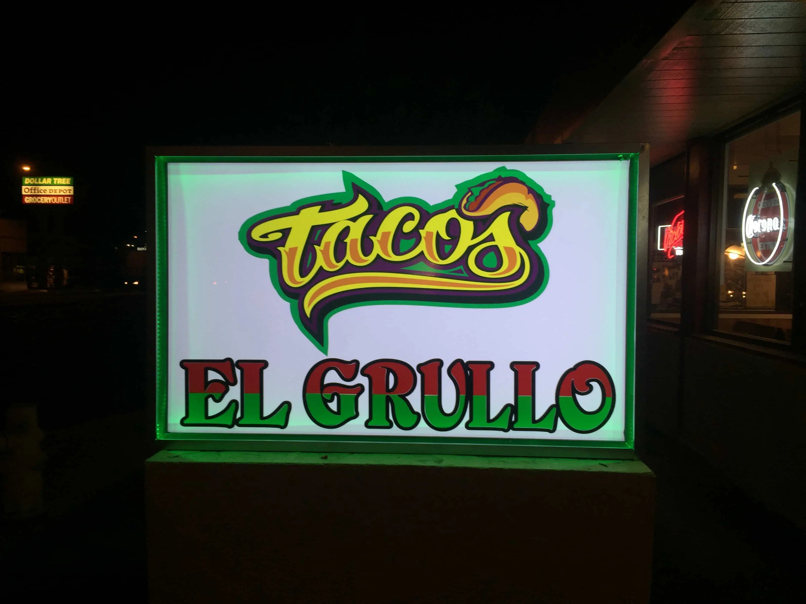 Custom monument Visalia Signs Inc.