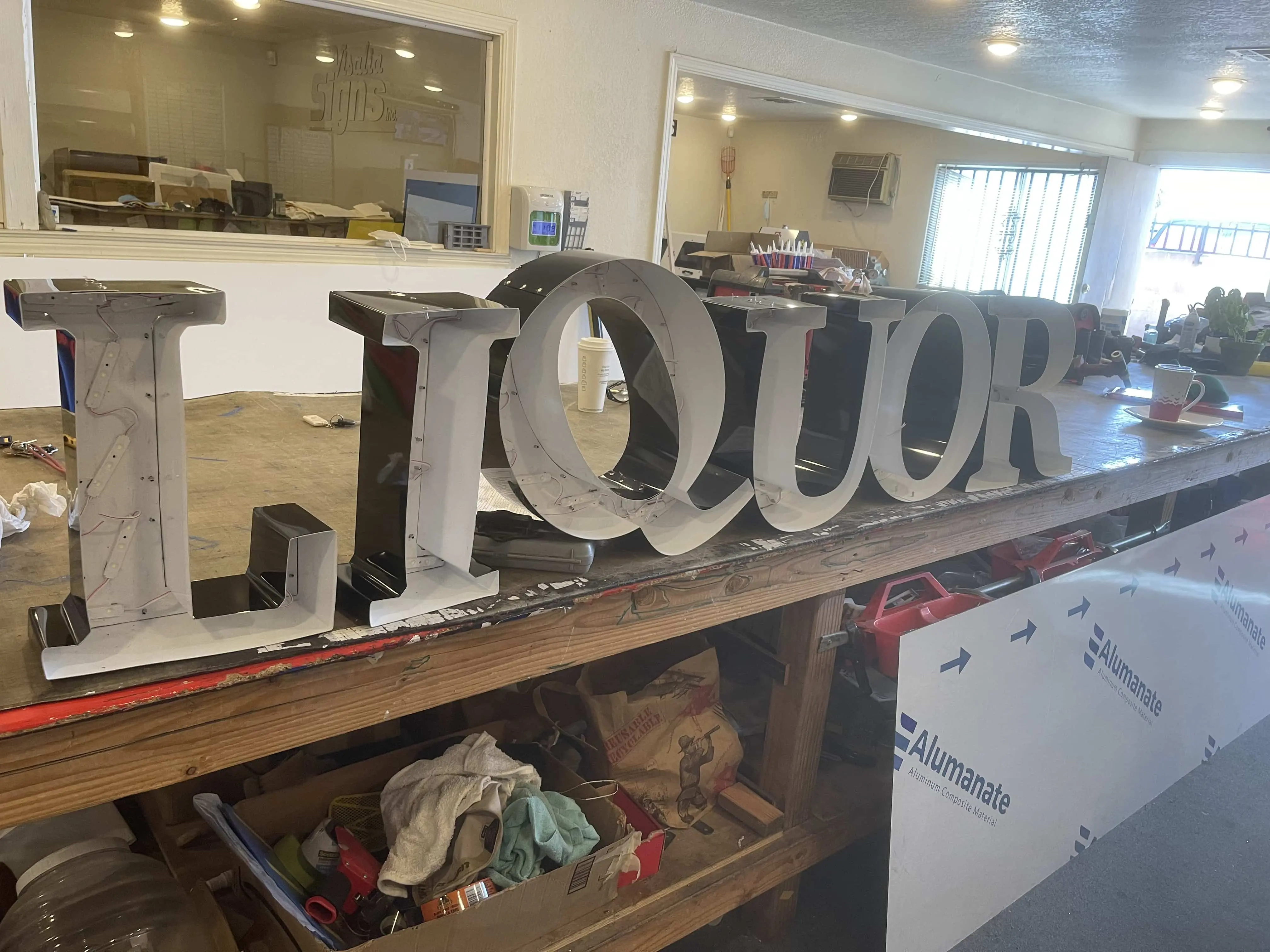 Sign fabrication Visalia CA