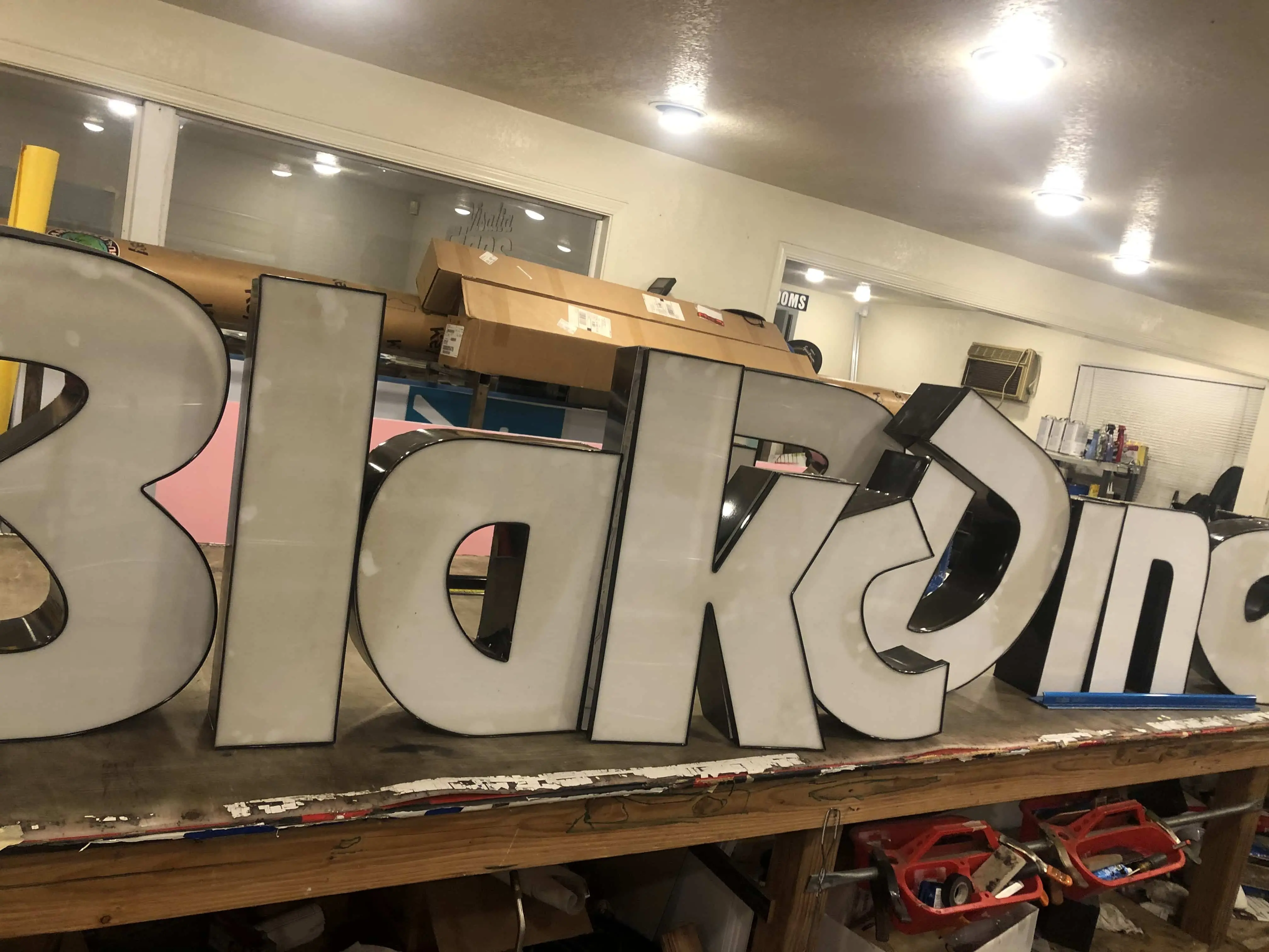 Sign fabrication Visalia CA