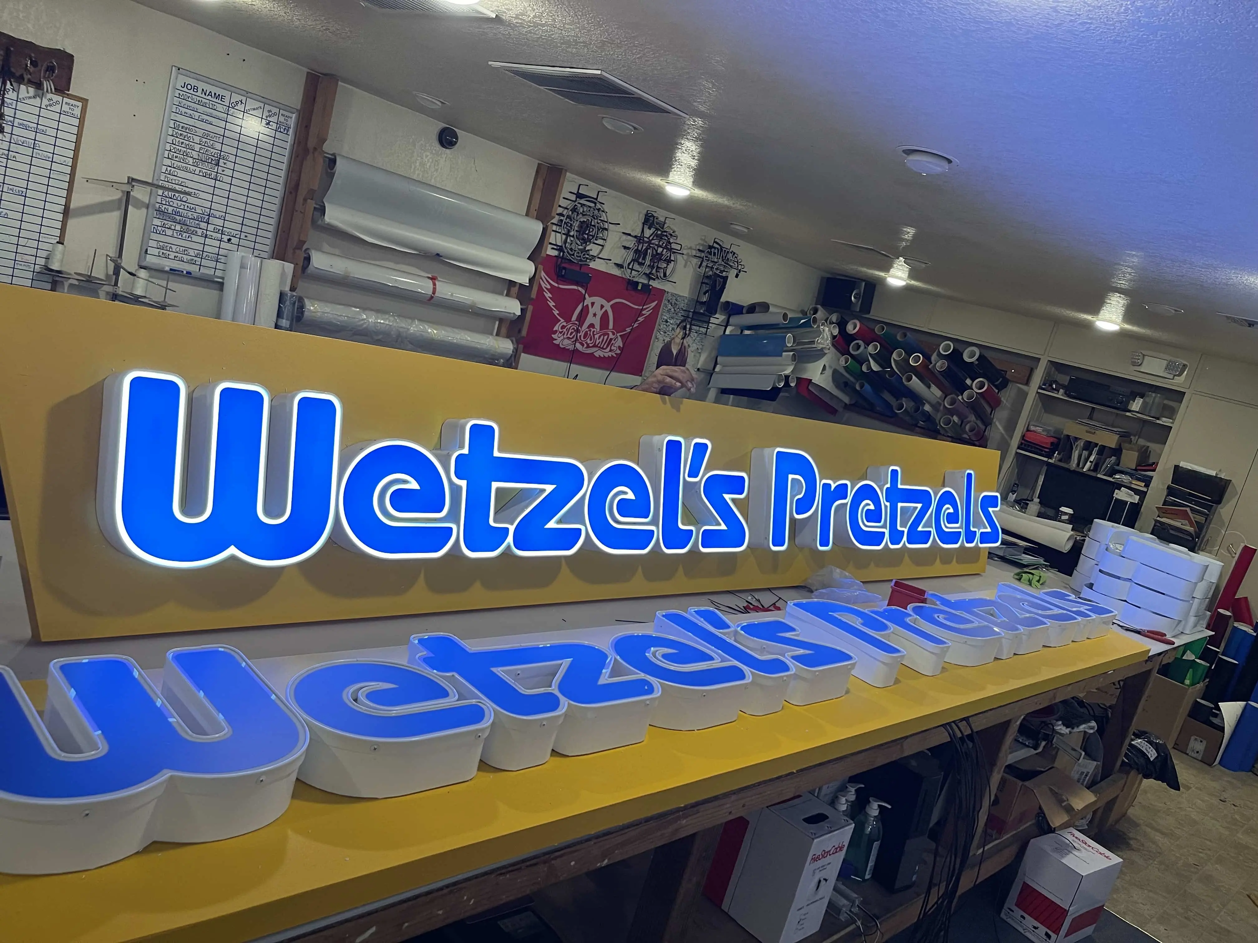 Sign design office Visalia Signs Inc.